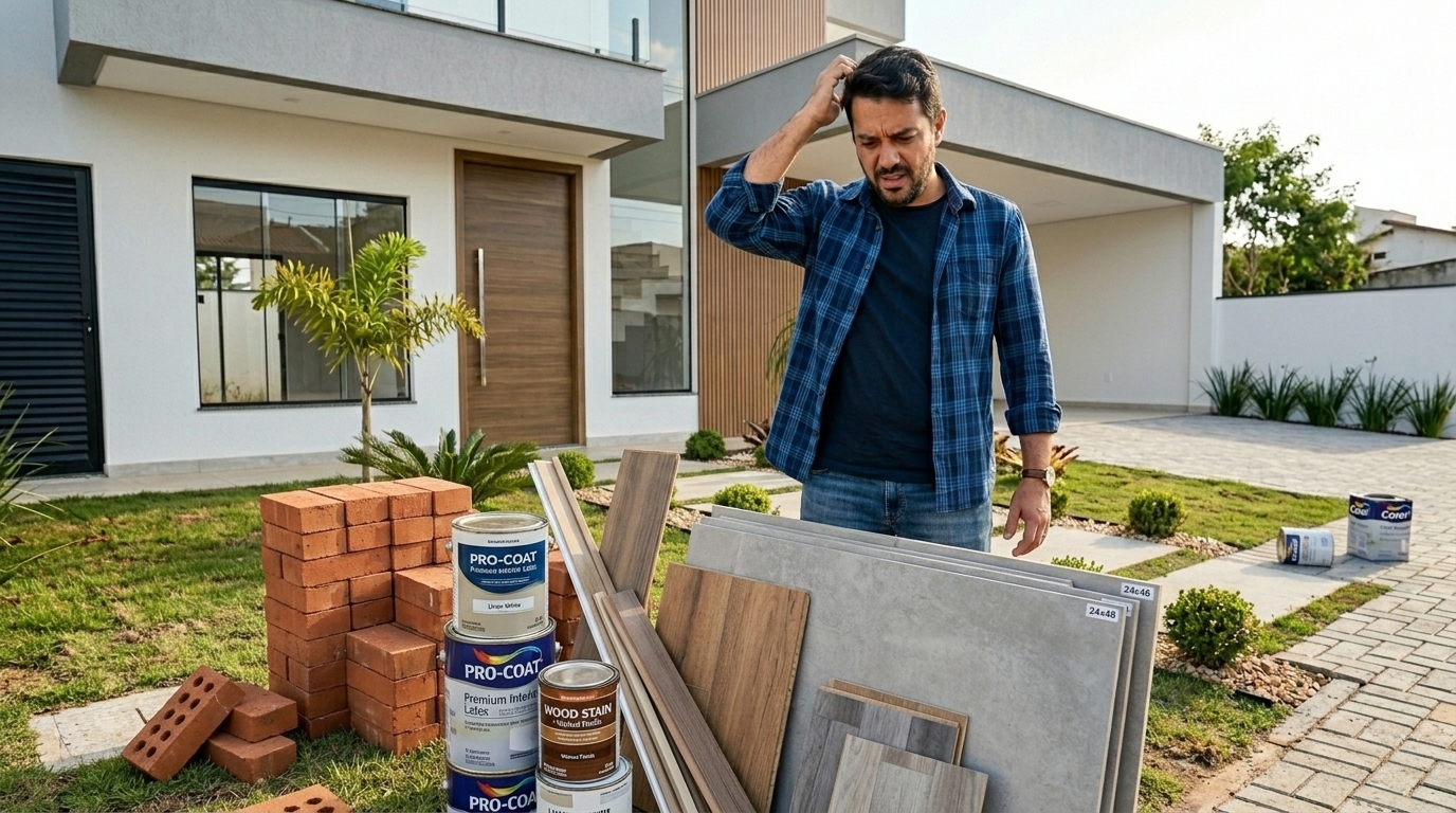 Economize na sua reforma com sobras de qualidade